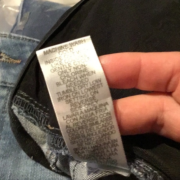 sac510 ♀️Democracy Absolution Jegging Women’s 14 Blue Stretch Skinny Jeans - Picture 5 of 5